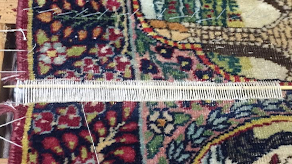 Anchoring Warp Threads