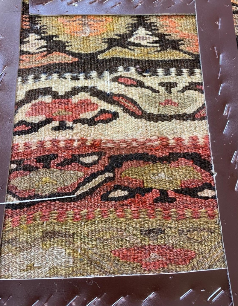 Finished Kilim Restoration