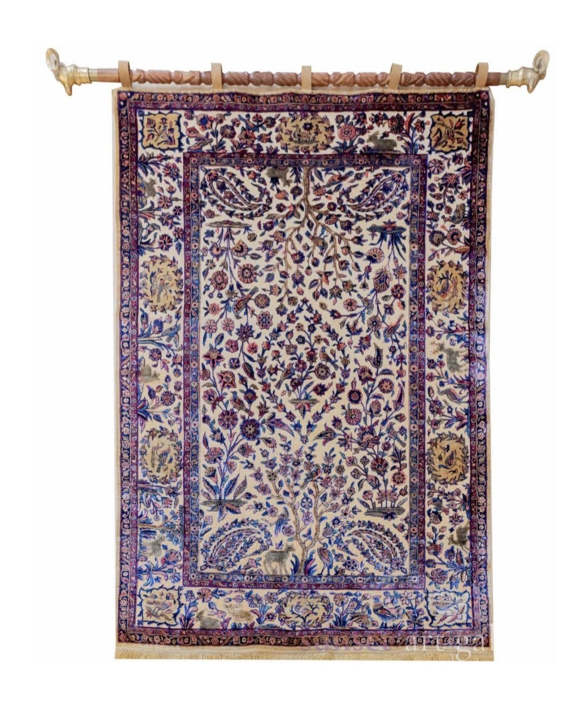 Floral Tapestry wall mounted